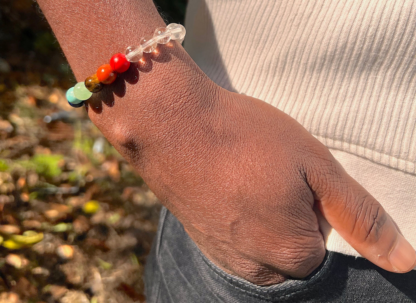 Chakras Beaded Bracelet