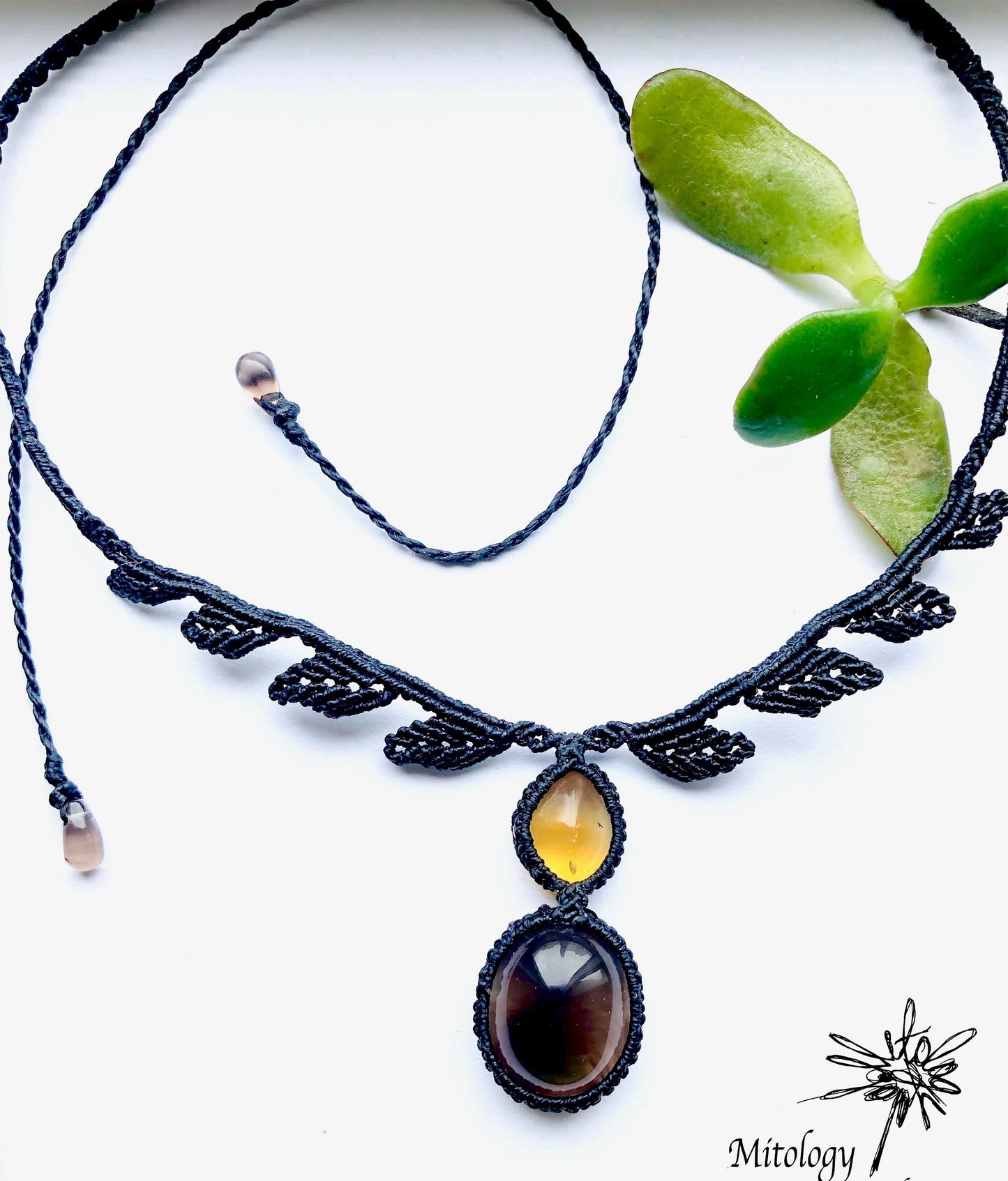 Black Fairy Necklace