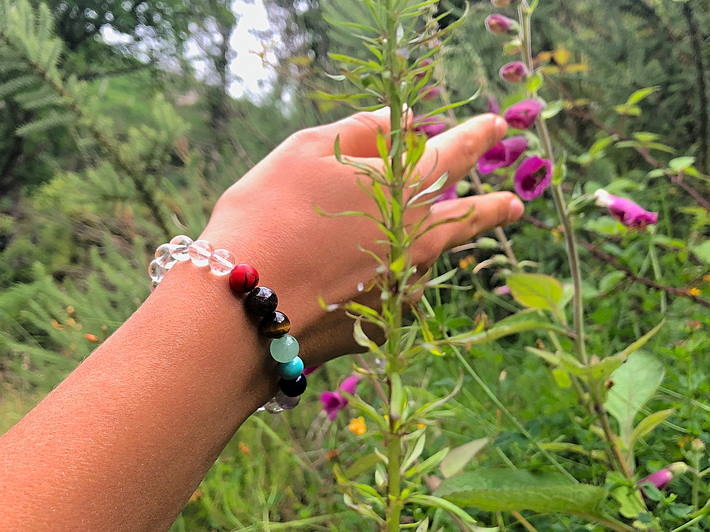 Chakras Beaded Bracelet