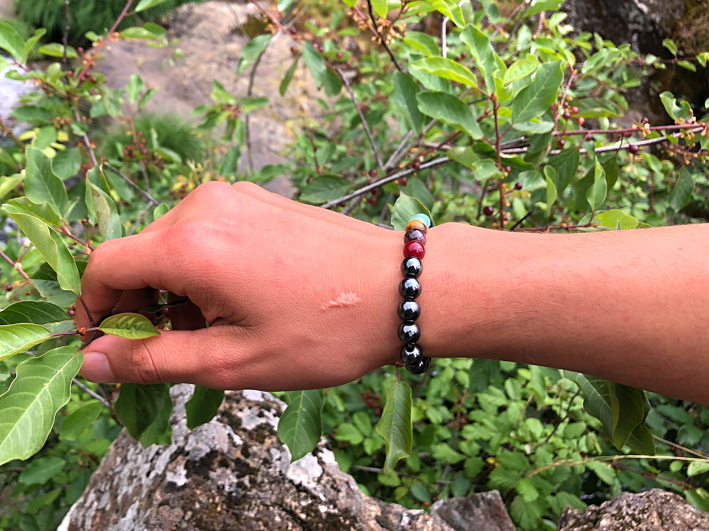 Chakras Beaded Bracelet